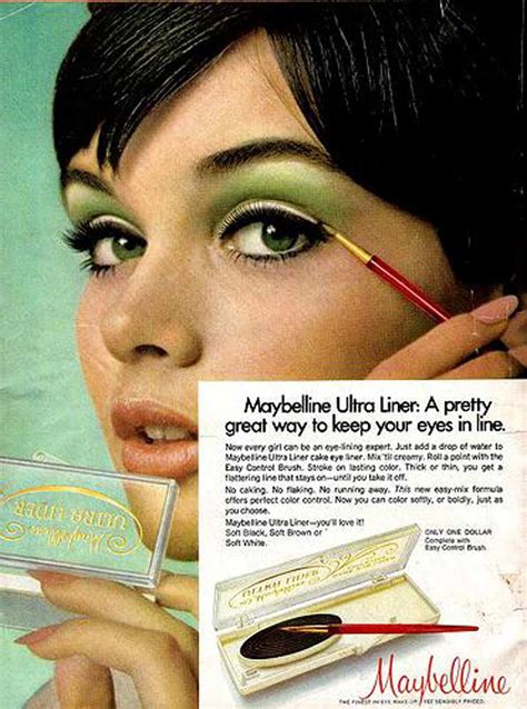 1973 makeup trends|1970s makeup line.